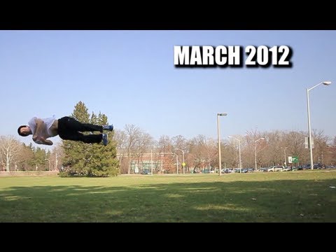 Corkscrew Flip - Progression 7 months (high definition)