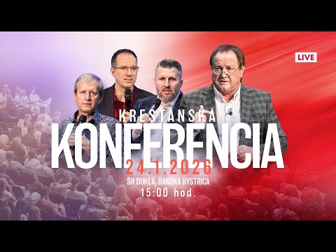 Kresťanská konferencia Banská Bystrica 24.1.2026 15:00 hod.