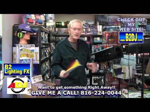 American DJ Review of the FS-1000 Follow Spot light for Stage, Church & Theatrical Lighting