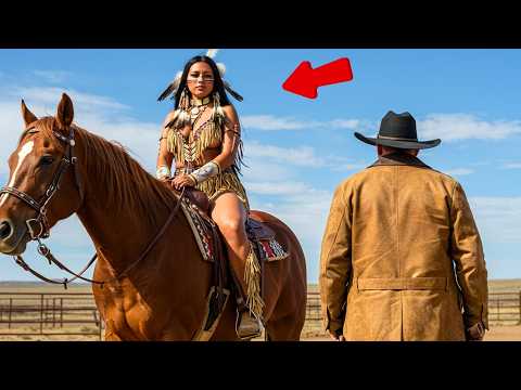 The Cowboy Lost His Horse, But the Next Day the Horse Returned with an Apache Woman on Its Back!