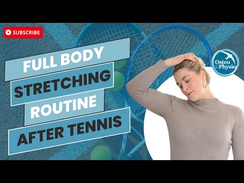 Ganzkörper-Stretching-Routine nach dem Tennis | 5-Minuten-Routine