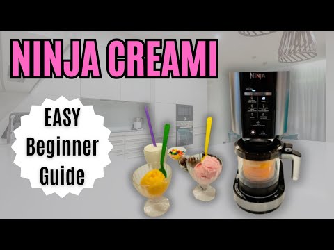 Ninja Creami Ice Cream Maker: EASY Beginner's Guide