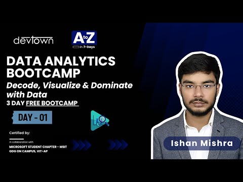DAY - 1 | DATA ANALYTICS BOOTCAMP – DECODE, VISUALIZE & DOMINATE WITH DATA - 3 DAYS FREE BOOTCAMP