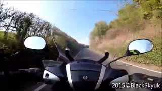 preview picture of video 'Gopro Hero 4 Black Motorcycle Cam Seaton - Honiton. Full HD 1080p'