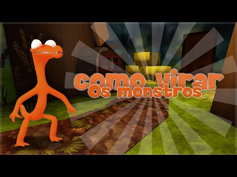 COMO VIRAR OS MONSTROS NO RAINBOW FRIENDS!