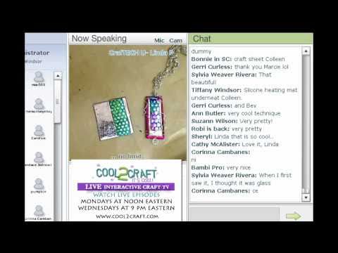 Cool2Craft - Linda Peterson - Friendly Plastic Dichroic Technique