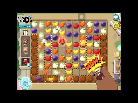 We Bare Bears Match 3 Repairs (Gameplay) : Level 1055