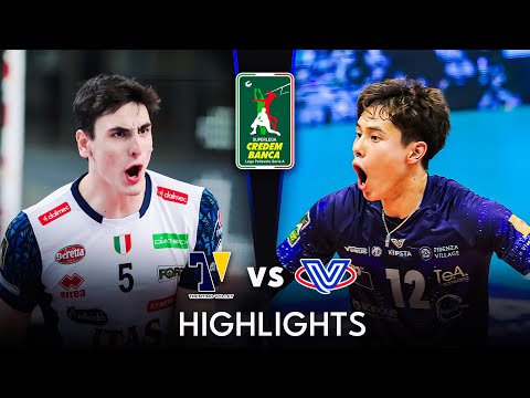 TRENTINO vs MONZA | Highlights | Superlega Semifinals | Round 1