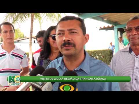 ZICO DESEMBARCA EM ALTAMIRA - BAND CANAL 19