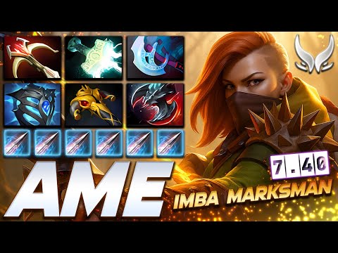 Ame Windranger IMBA Marksman - Dota 2 Pro Gameplay [Watch & Learn]