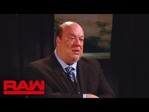 Video: Paul Heyman’s Incredible WWE Raw Promo From August 6