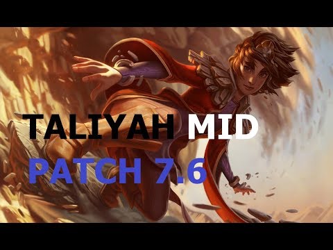 SKT T1 Faker Play Taliyah Mid Challenger Korean Pro Replay