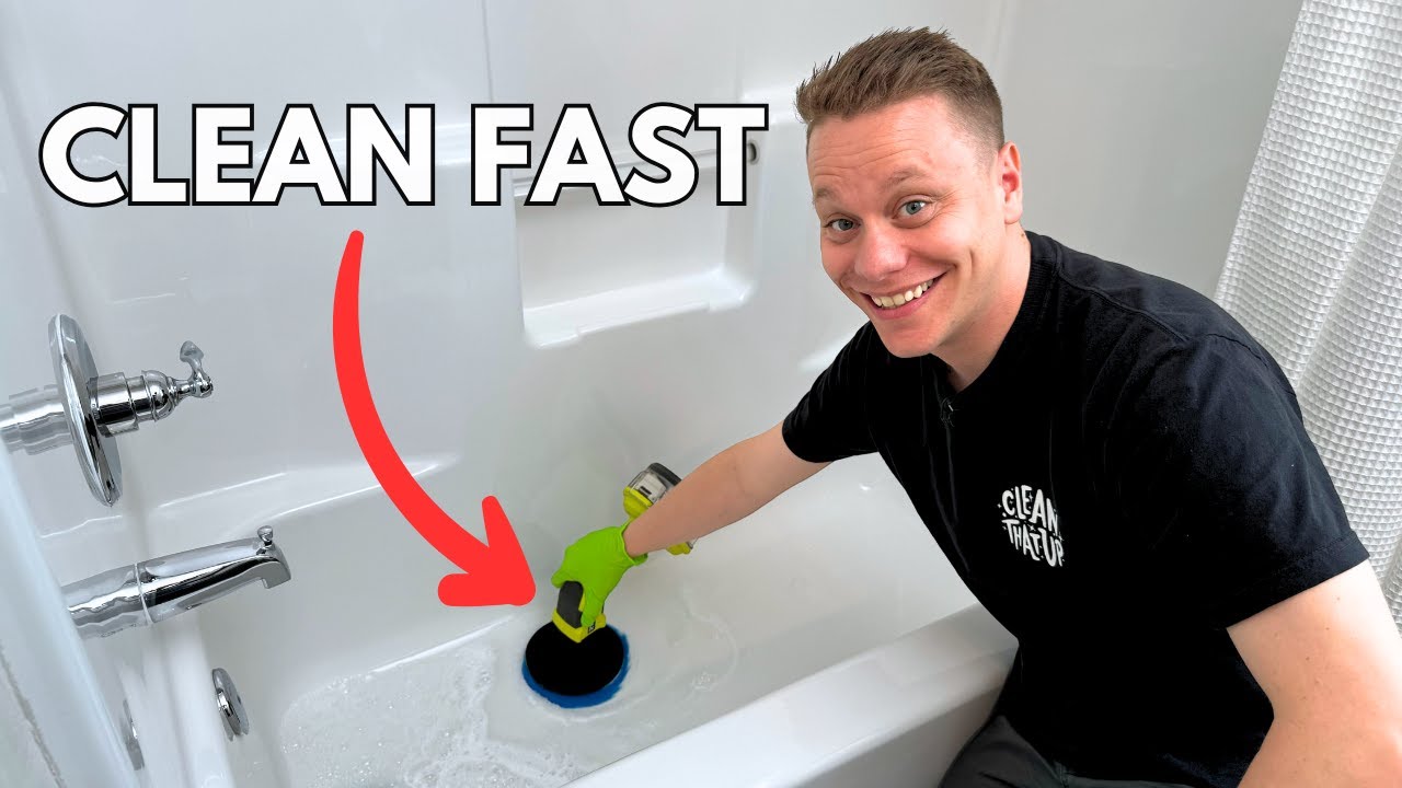 The Best Way to Clean Your Shower and Tub