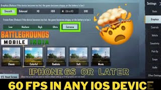 How to get 60 FPS in any iPhone in BGMI/PUBG. {Jailbreak}