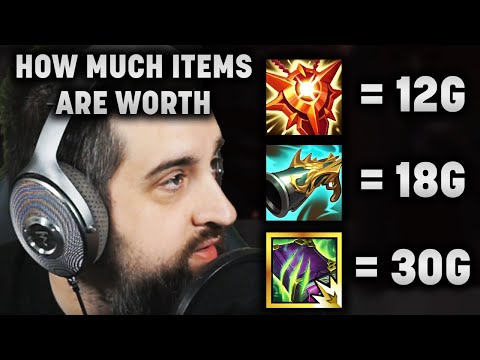 these are TFT ITEM gold values | MortClips