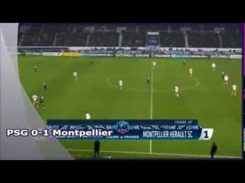 Daniel Congre Goal | PSG 0-1 Montpellier | Coupe de France |