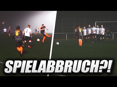 MUSS DAS SPIEL ABGEBROCHEN WERDEN?? HARTER FIGHT IM NEBELCHAOS BEIM SPIEL!! | PMTV