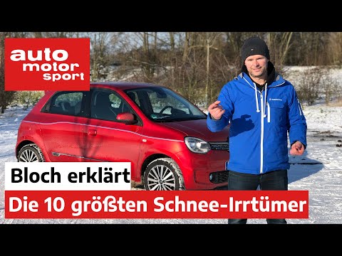 Winter-Todsünden: Die 10 größten Irrtümer zum Fahren auf Schnee - Bloch erklärt #129 | ams