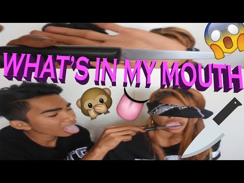 What is in my Mouth Challenge ft. Princess Mae *throwback* - Bretman Rock