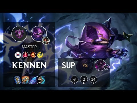 Kennen Support vs Morgana - KR Master Patch 10.4