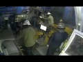 Blow out on oil rig during drilling