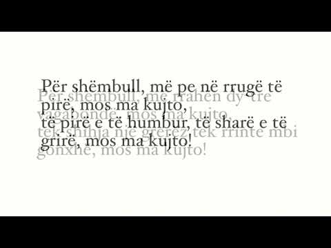 “Mos ma kujto” poezi nga Dritëro Agolli, interpreton Viktor Zhusti