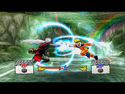 Naruto Ultimate Ninja 3 - All Jutsu Clashes | PS2