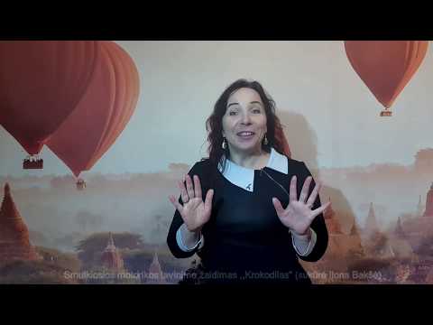 Žaidimas - pasakėlė „Krokodilas“