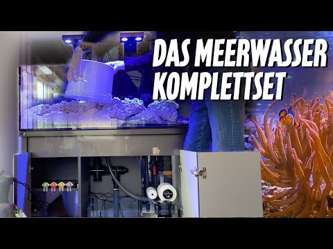 360 Liter Complete Set Saltwater Aquarium - Installation + Equipment - PlanktonPlus Aquaristik