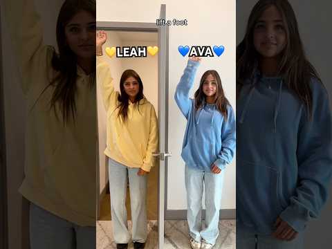 TWIN TELEPATHY CHALLENGE 💛💙 Ava Leah @TheClementsTwins #Twins  #Challenge #Trending