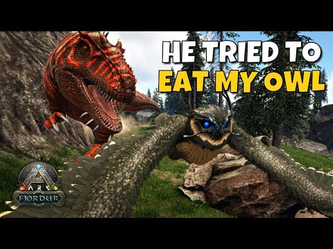 A Giga tried to eat my Snow Owl! Ep. 9 | Ark Fjordur
