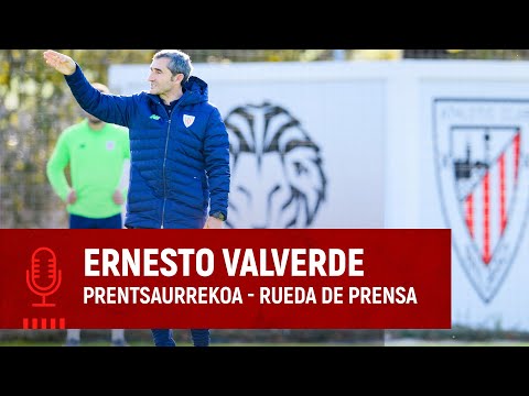🎙️ Ernesto Valverde | pre Athletic Club-RCD Espanyol I 1/8 Copa 2022-23