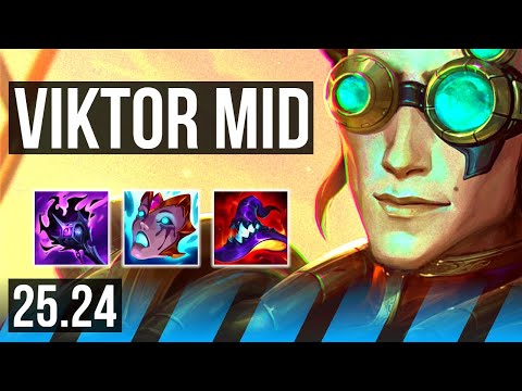 VIKTOR vs YONE (MID) | 59K damage | NA Grandmaster | 25.24