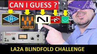 Video thumbnail for LA2A Blindfold Challenge - Can I Guess UAD, Waves, NI, IK, Softube by Andrew Zeleno