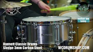 Video thumbnail for Dunnett Classic Drums by West Coast Drum Shop