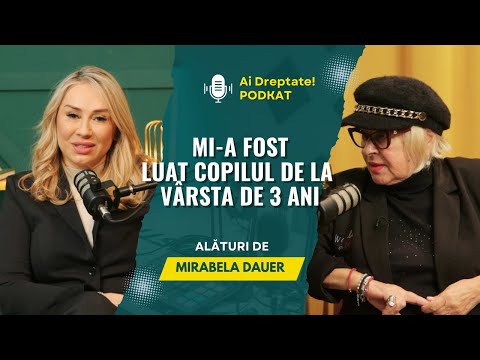 Mirabela Dauer - "My child was taken from me when I was three..." You Have Justice! - PodKat