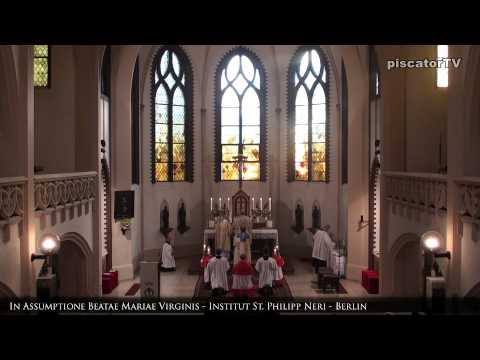 Assumptionis Beatae Mariae Virginis 12 Sanctus - Traditional Latin Mass