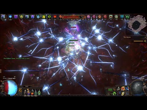 Path of Exile - Int Stacking Wander / Kinetic Bolt Gameplay / CI Assassin