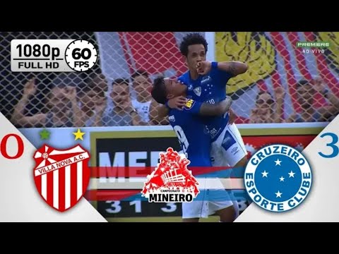 Villa Nova 0 x 3 Cruzeiro - Gols Melhores Momentos