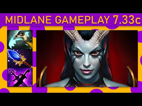 ⭐20+ Kills! Quinn Queen of Pain Mid Gameplay - Dota 2 Top MMR