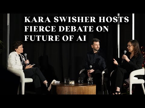 Kara Swisher Hosts Fierce Debate On Future Of AI With Google VP, AI Ethicist