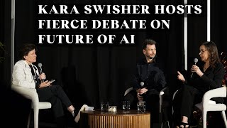 Kara Swisher Hosts Fierce Debate On Future Of AI With Google VP, AI Ethicist