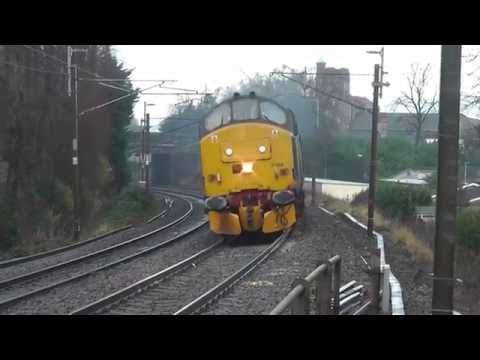 37688/37609 6k73 Sellafield - Crewe flasks, 27th December 2014 THRASH !!
