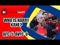 Who Is HARRY KANE?? - Arsenal 5 Aston Villa 0 - YouTube