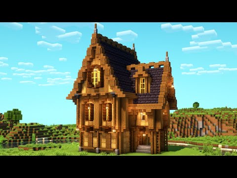 EPIC Minecraft Medieval House - Build Tutorial