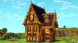 Minecraft  House Tutorial | Medieval Fantasy House | How to Build