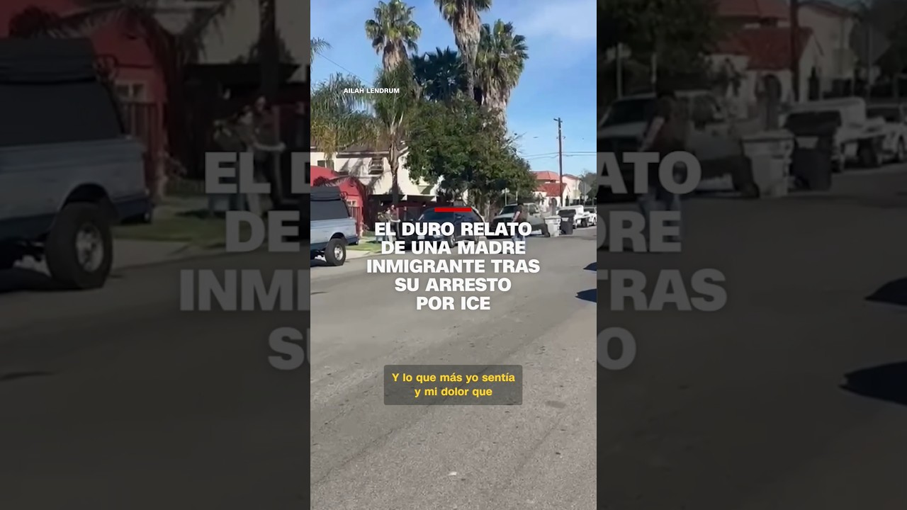 El duro relato de una madre inmigrante tras su arresto por ICE