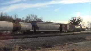 preview picture of video 'NS 156 Passing Through Salisbury NC With An NS SD90MAC 2nd Out 1/31/2014'