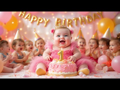Happy Birthday Song | Cute Baby Dance Party! 🎉 | Fun Birthday Song for Kids | Neela Tota