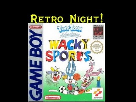 Retro Night! Tiny Toon Adventures Wacky Sports (Game Boy)